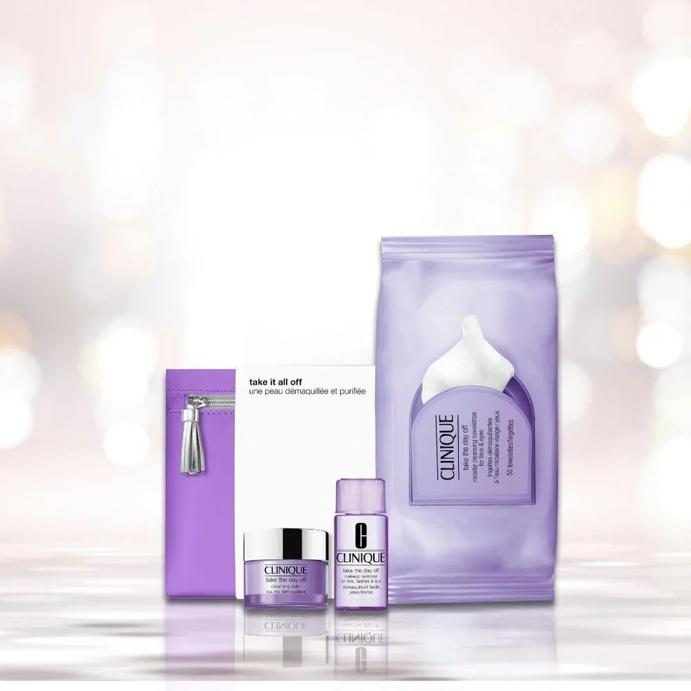 Clinique Take It All Off Makeup Remover Set
